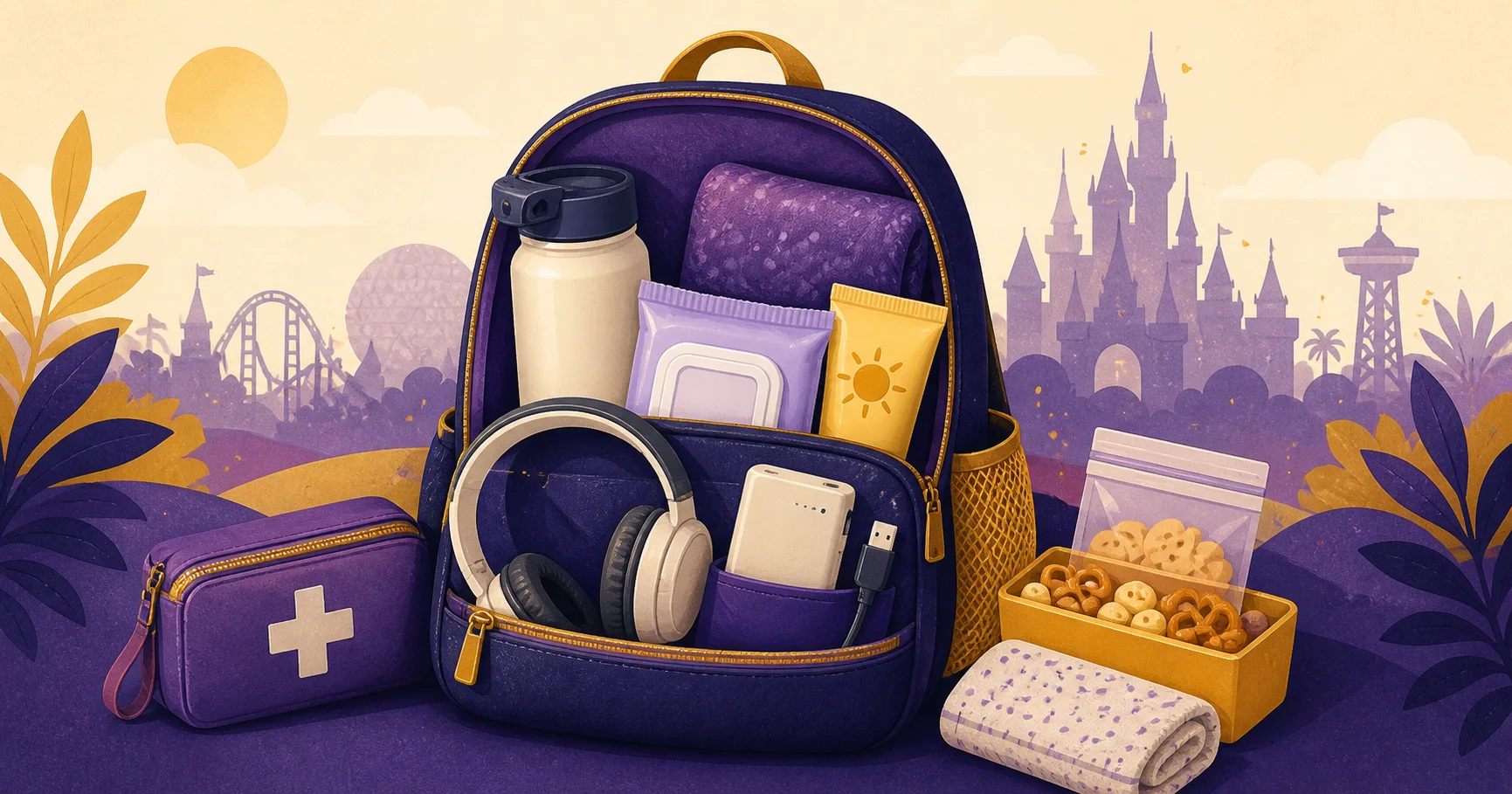 Our Disney Park Bag Essentials